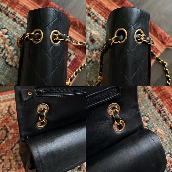 **Chanel Vintage Classic Medium Double Flap Bag - Picture 10 of 13